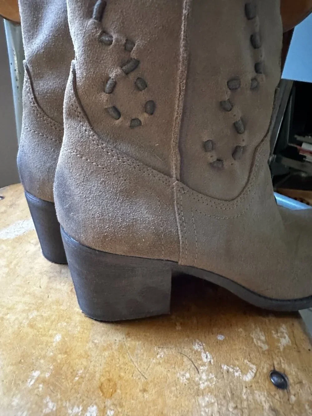 Carlos by Carlos Santana Noble Over the Knee Leather Boots, Women's 9.5, EUC